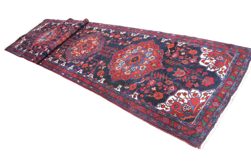 Løber Persisk tæppe - Nomadisk - 525 x 118 cm - blå