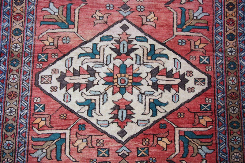 Løber Persisk tæppe - Nomadisk - 340 x 102 cm - rød
