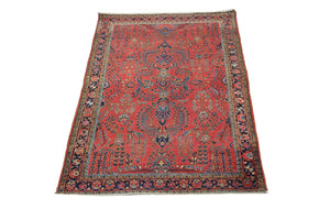 Persisk tæppe - Classic - 207 x 137 cm - rød