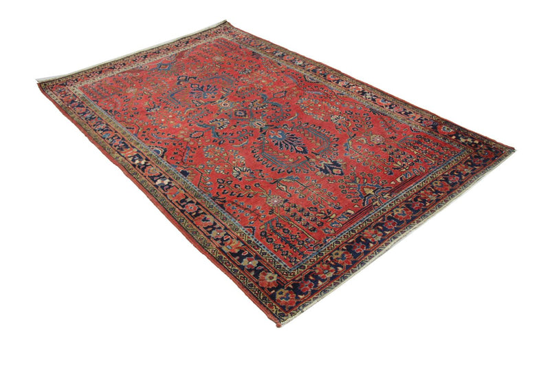 Persisk tæppe - Classic - 207 x 137 cm - rød