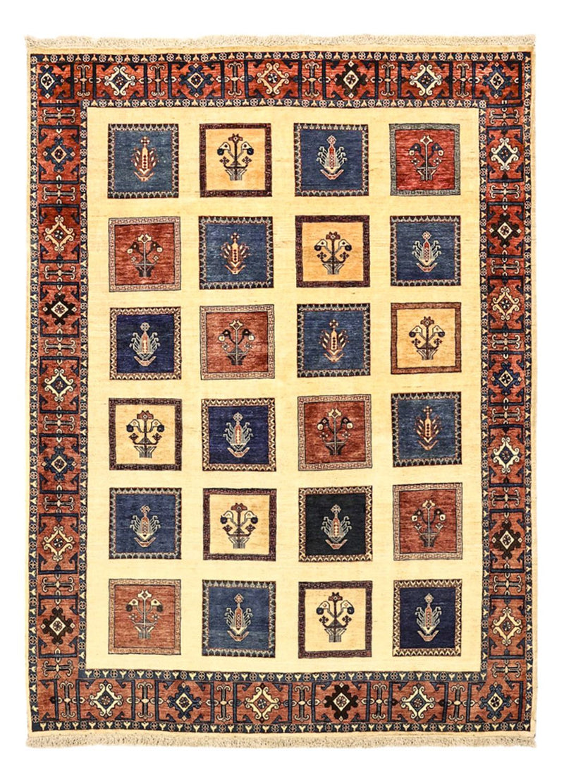 Gabbeh-tæppe - Kashkuli Persisk - Royal - 205 x 152 cm - flerfarvet