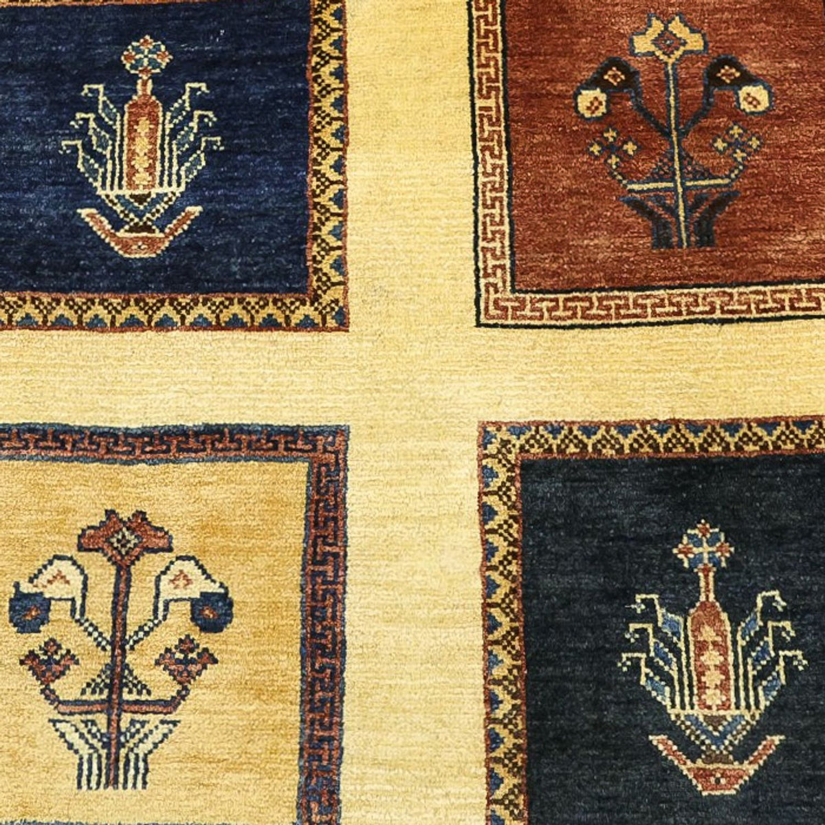 Gabbeh-tæppe - Kashkuli Persisk - Royal - 205 x 152 cm - flerfarvet