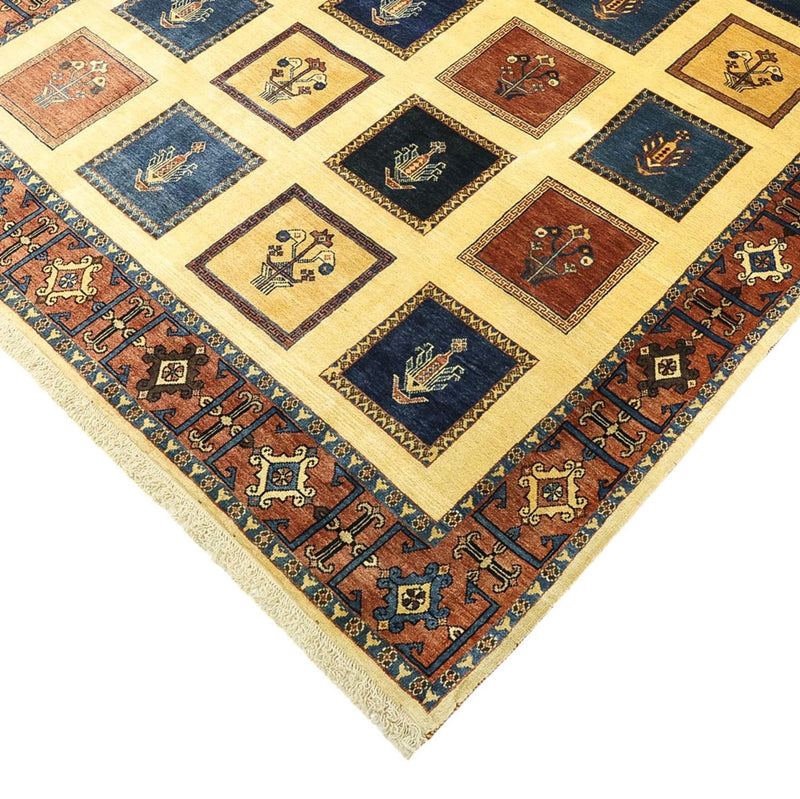 Gabbeh-tæppe - Kashkuli Persisk - Royal - 205 x 152 cm - flerfarvet