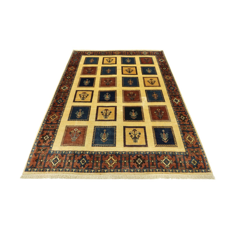 Gabbeh-tæppe - Kashkuli Persisk - Royal - 205 x 152 cm - flerfarvet