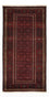 Løber Baluch-tæppe - 203 x 101 cm - mørkerød