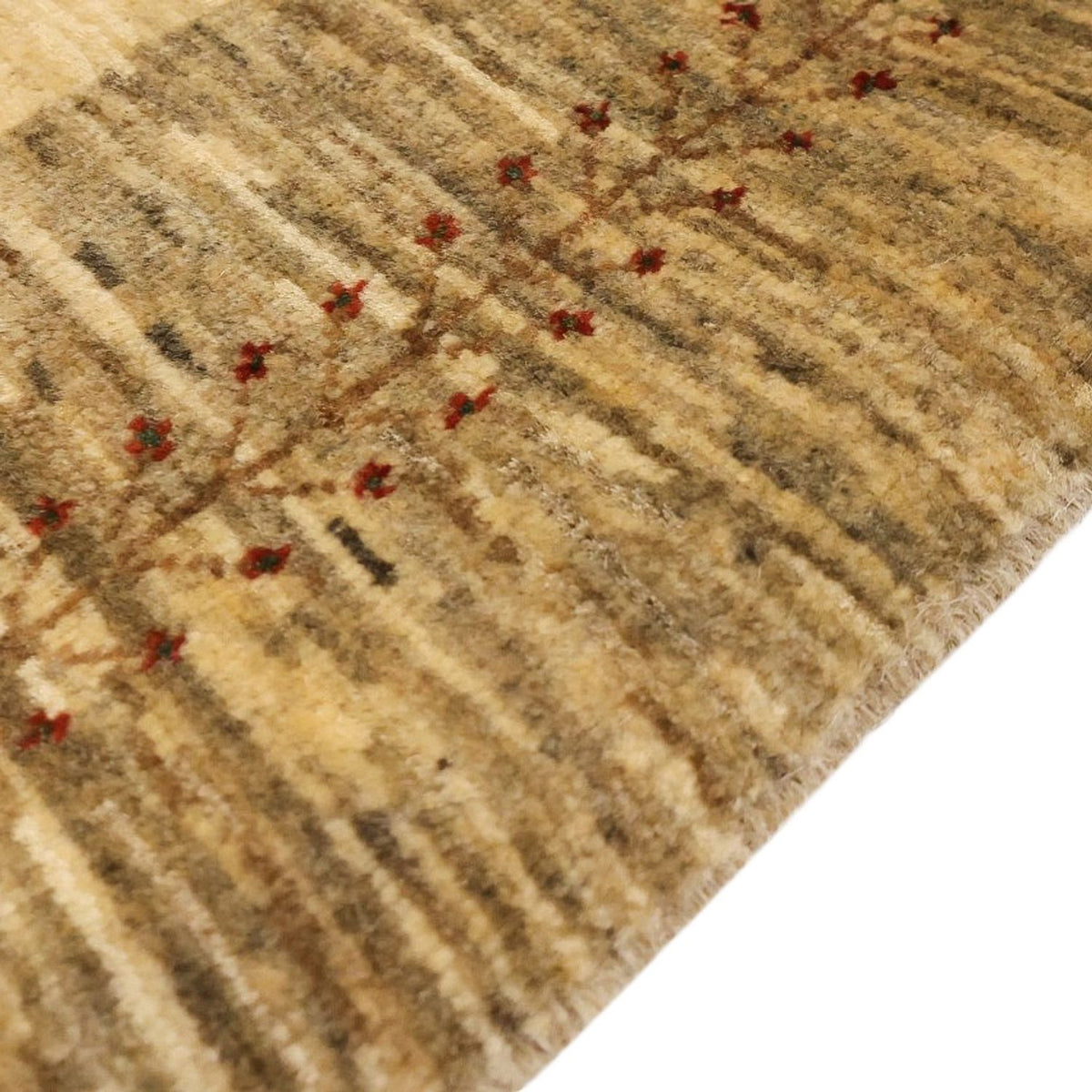 Gabbeh-tæppe - Kashkuli Persisk - 174 x 115 cm - lys beige