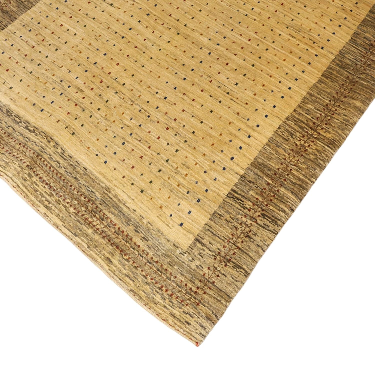 Gabbeh-tæppe - Kashkuli Persisk - 174 x 115 cm - lys beige