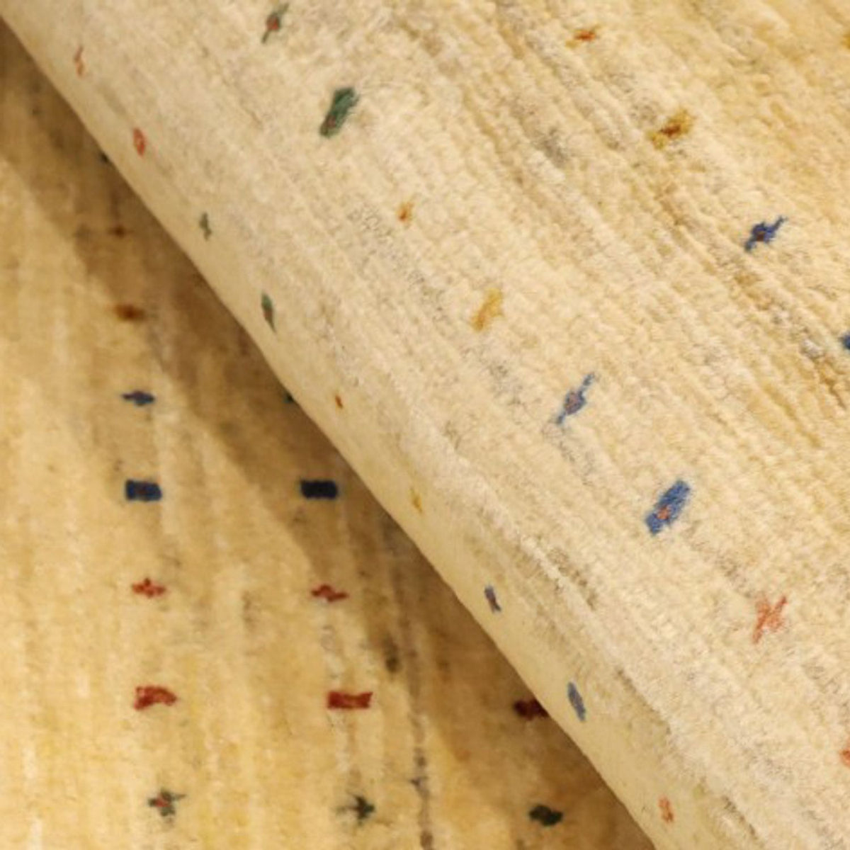 Gabbeh-tæppe - Kashkuli Persisk - 174 x 115 cm - lys beige