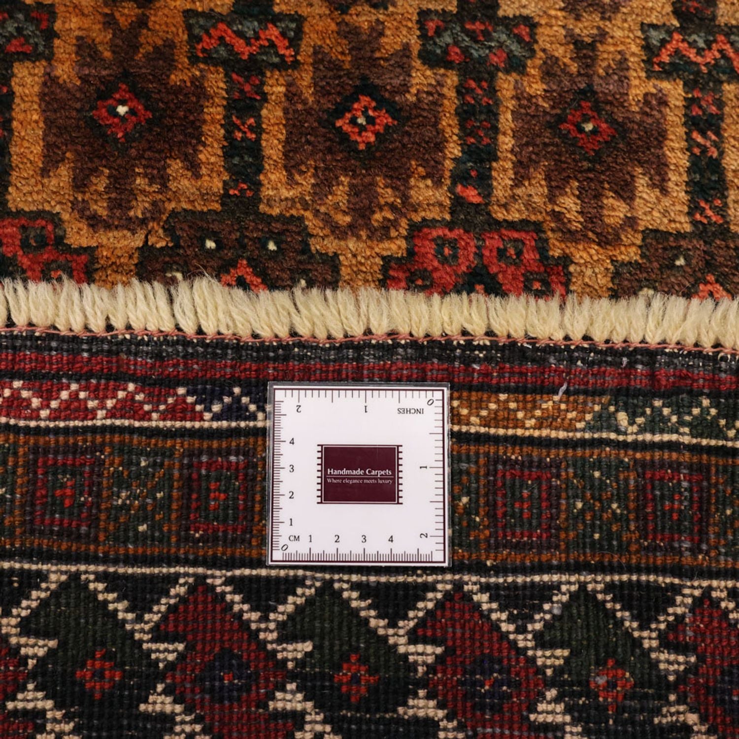 Løber Baluch-tæppe - 230 x 120 cm - brun