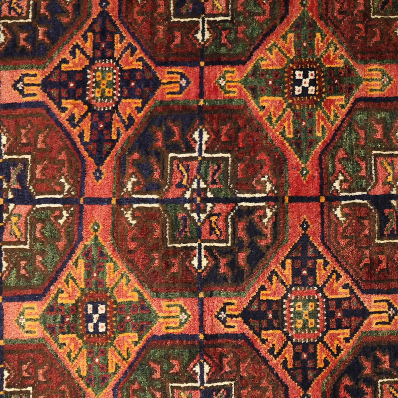 Løber Baluch-tæppe - 254 x 117 cm - brun