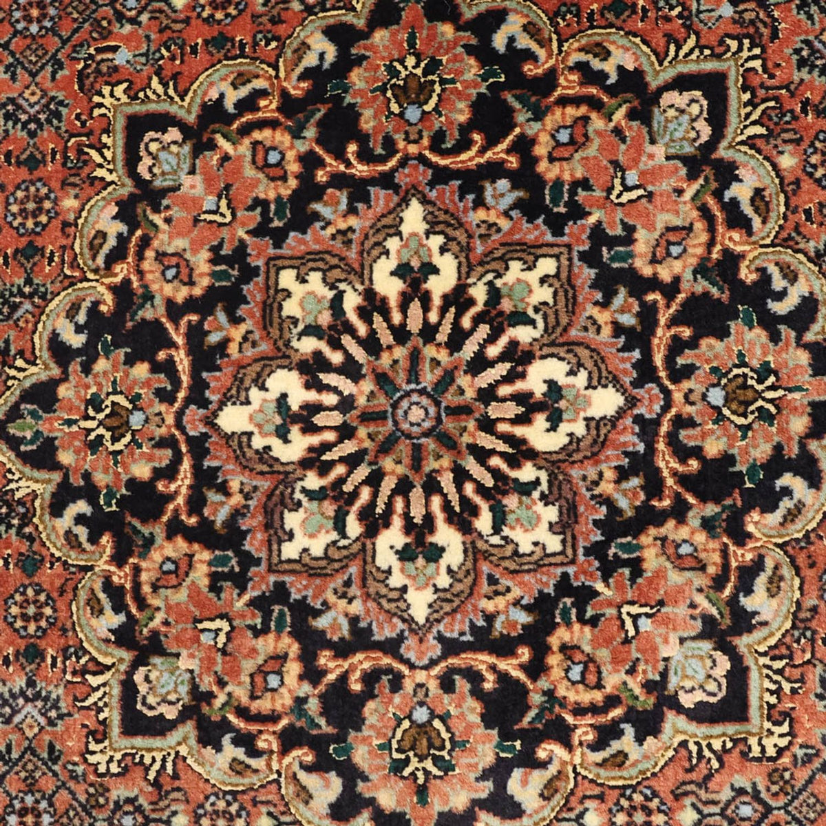 Persisk tæppe - Bijar - Royal - 152 x 89 cm - mørk beige