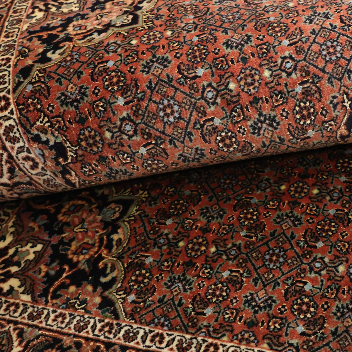 Persisk tæppe - Bijar - Royal - 152 x 89 cm - mørk beige