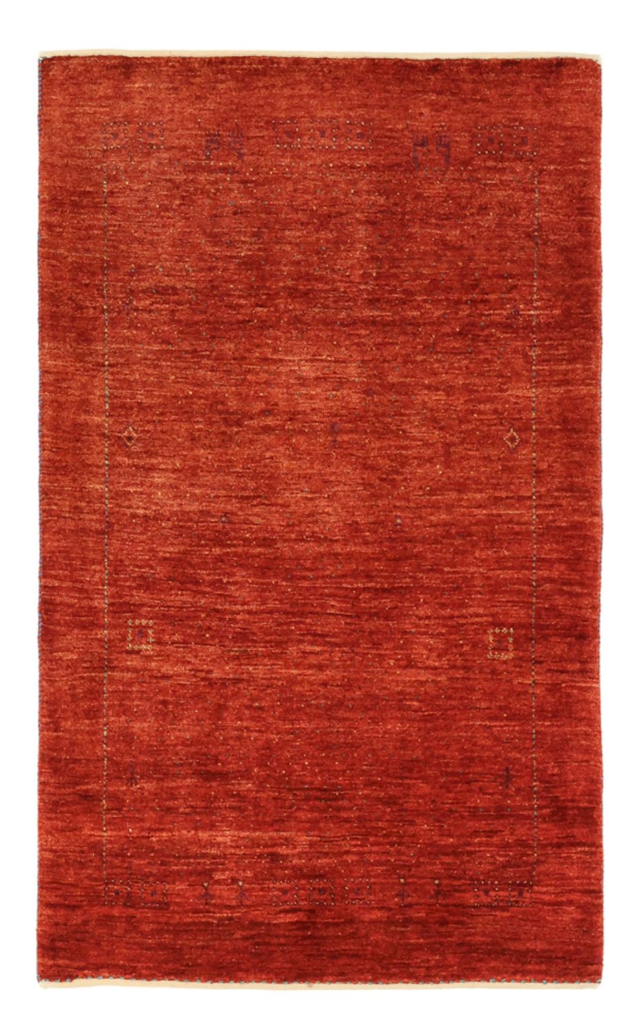 Gabbeh-tæppe - Kashkuli Persisk - 129 x 80 cm - rød