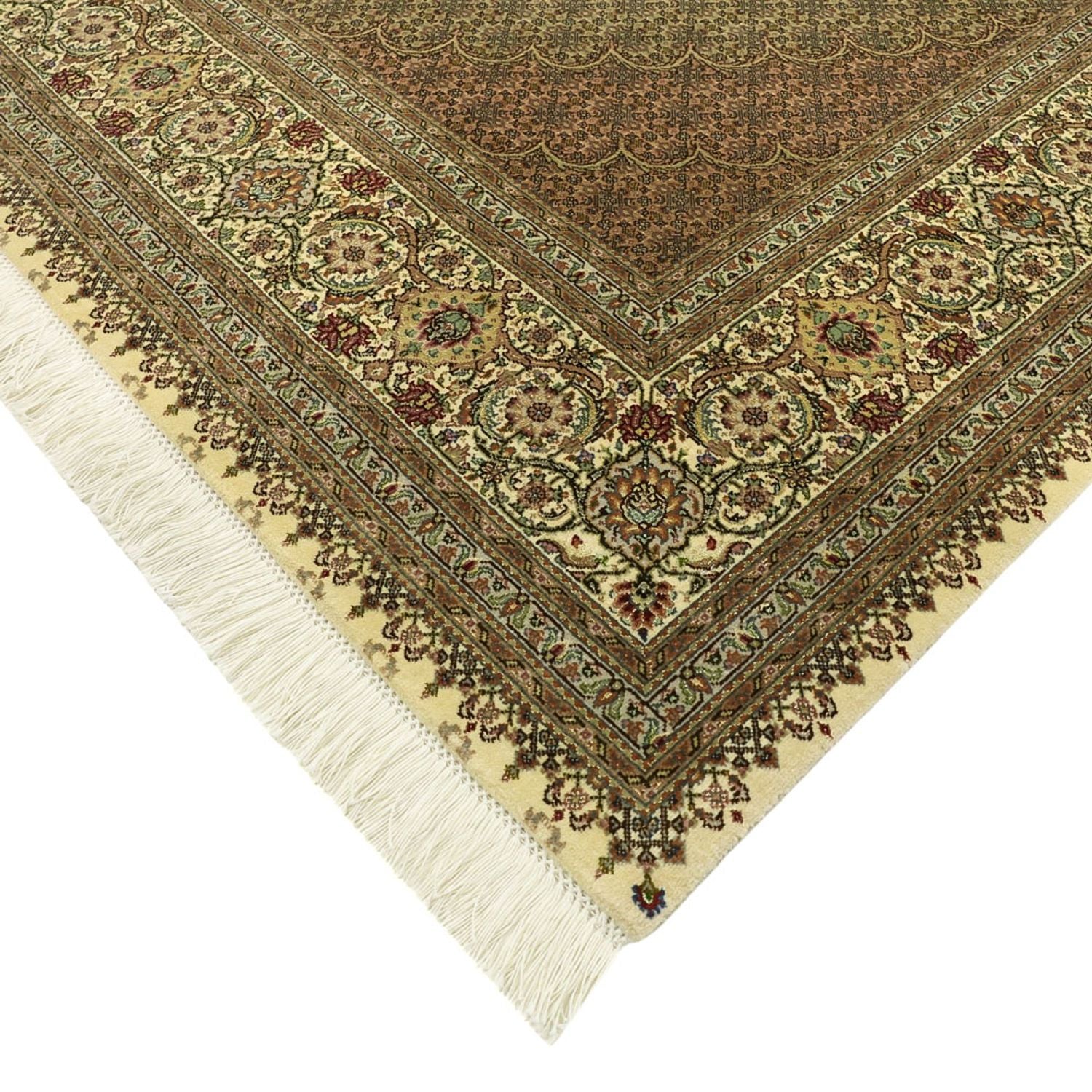 Persisk tæppe - Tabriz - Royal - Royal - 305 x 200 cm - sand