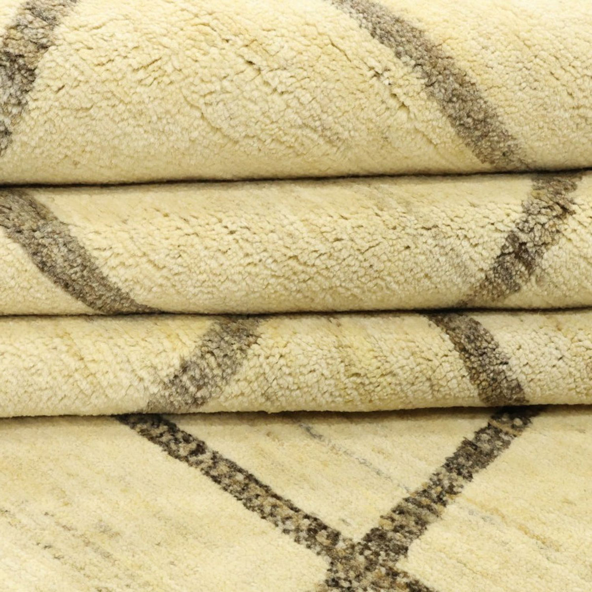 Gabbeh-tæppe - Persisk - 341 x 251 cm - beige