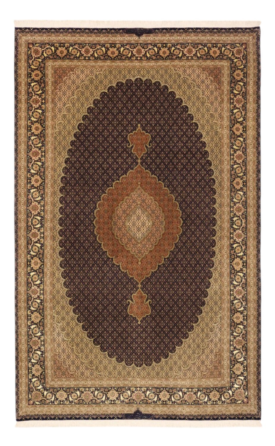 Persisk tæppe - Tabriz - Royal - Royal - 309 x 199 cm - mørk beige