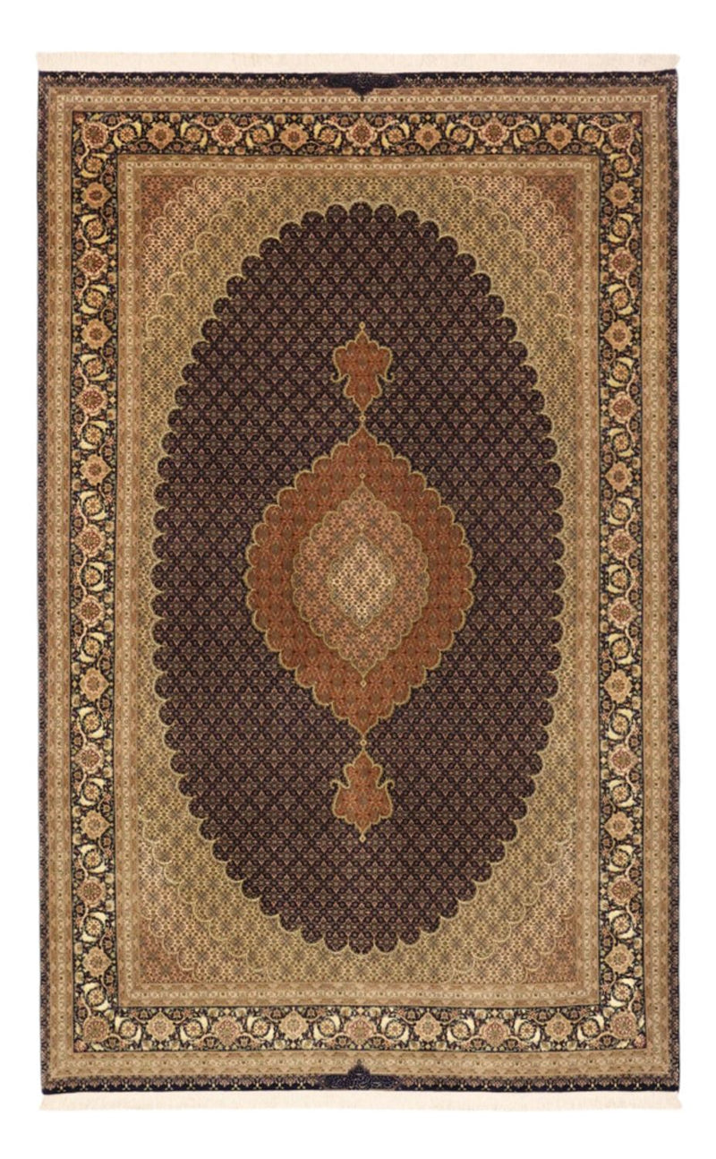 Persisk tæppe - Tabriz - Royal - Royal - 309 x 199 cm - mørk beige