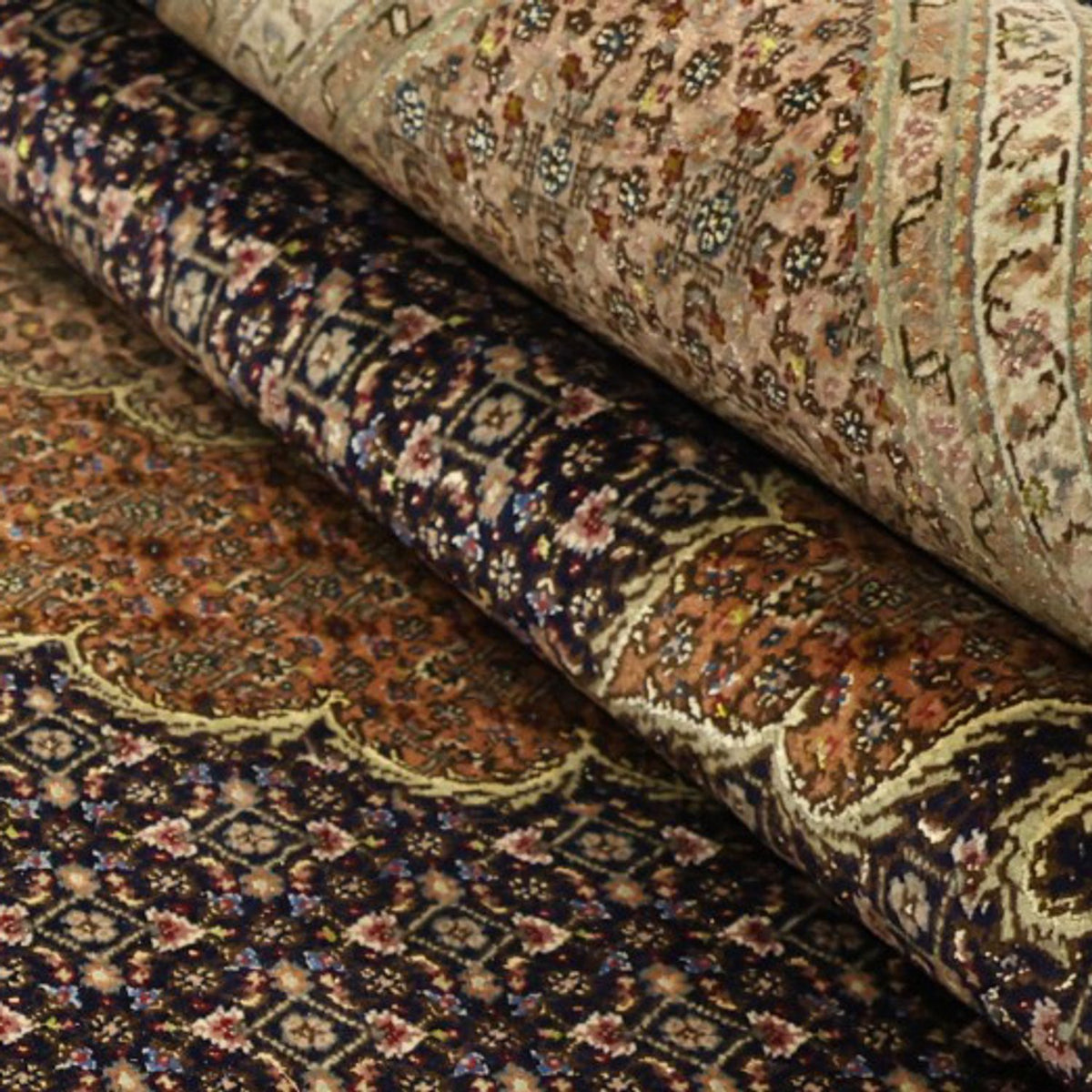 Persisk tæppe - Tabriz - Royal - Royal - 309 x 199 cm - mørk beige