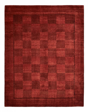 Gabbeh-tæppe - Persisk - 327 x 259 cm - mørkerød