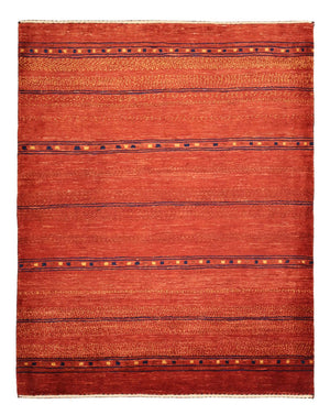 Gabbeh-tæppe - Kashkuli Persisk - 129 x 103 cm - flerfarvet