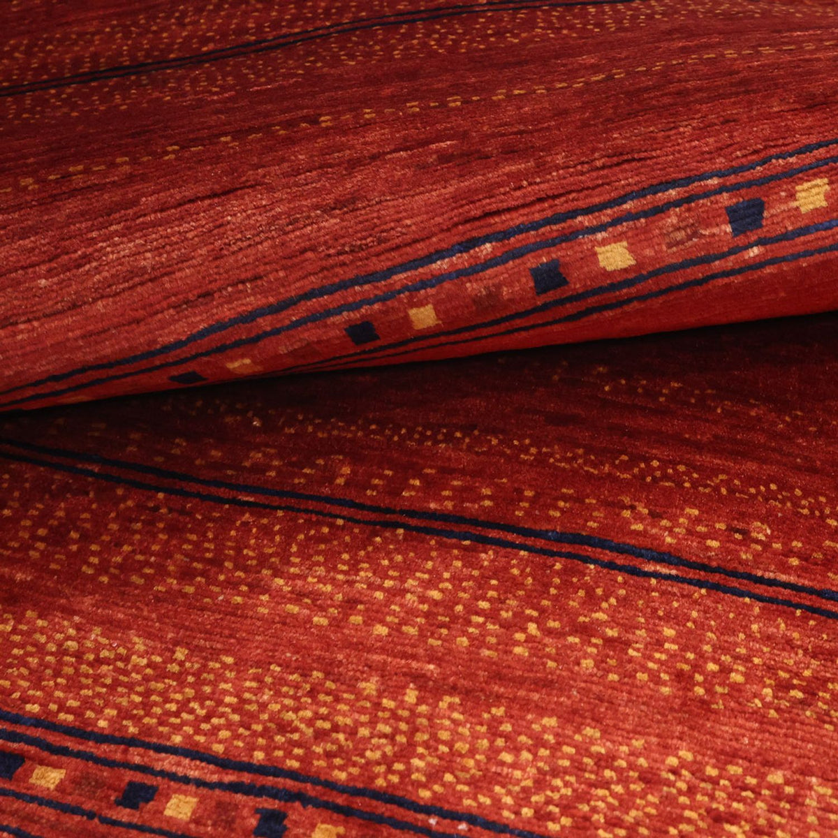 Gabbeh-tæppe - Kashkuli Persisk - 129 x 103 cm - flerfarvet