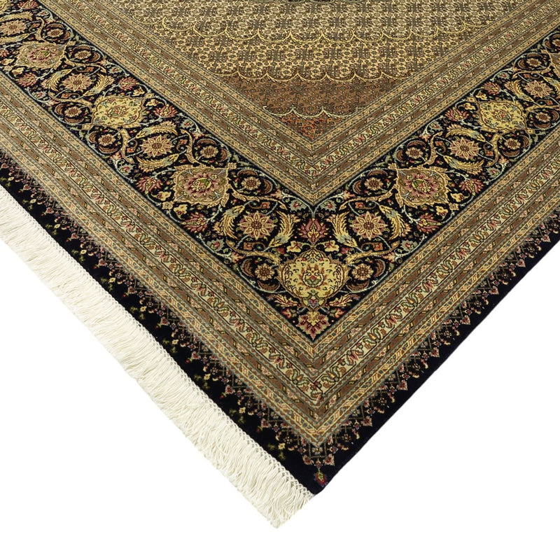 Persisk tæppe - Tabriz - Royal - Royal - 350 x 249 cm - mørkebrun