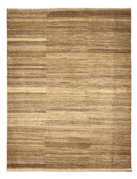 Gabbeh Tæppe - Loribaft Persisk - 250 x 202 cm - mørk beige