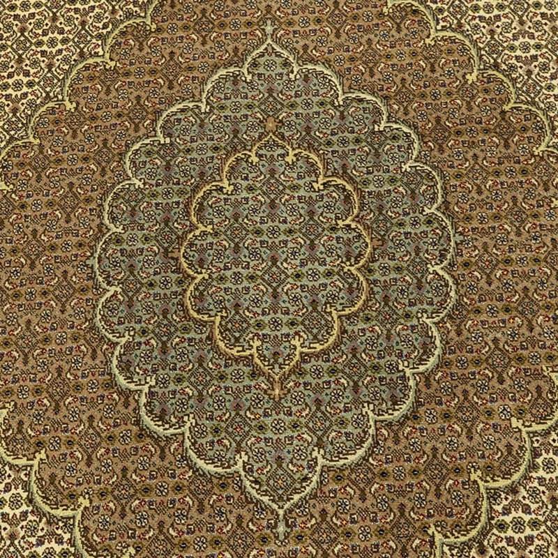 Persisk tæppe - Tabriz - Royal - Royal - 302 x 200 cm - mørk beige