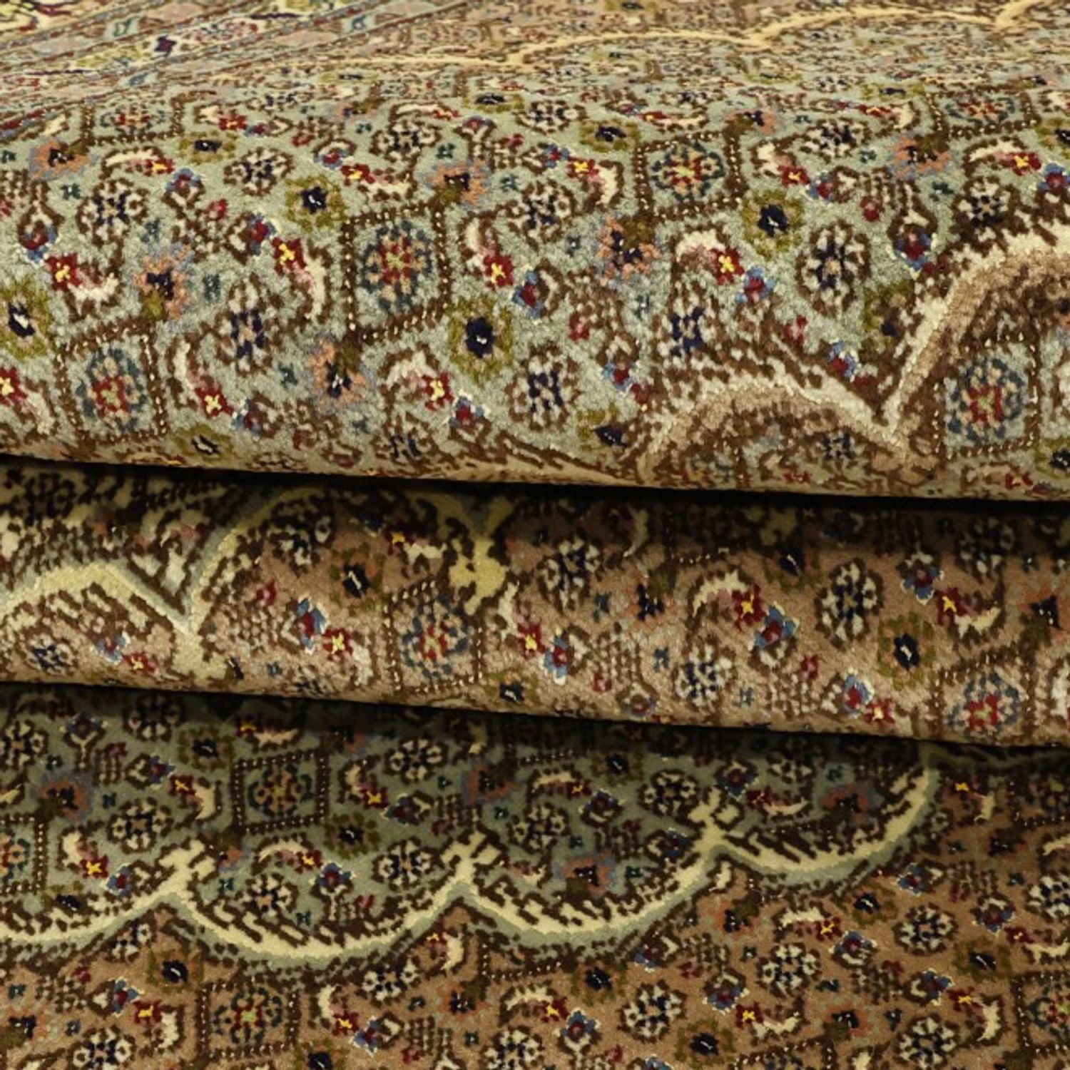Persisk tæppe - Tabriz - Royal - Royal - 302 x 200 cm - mørk beige