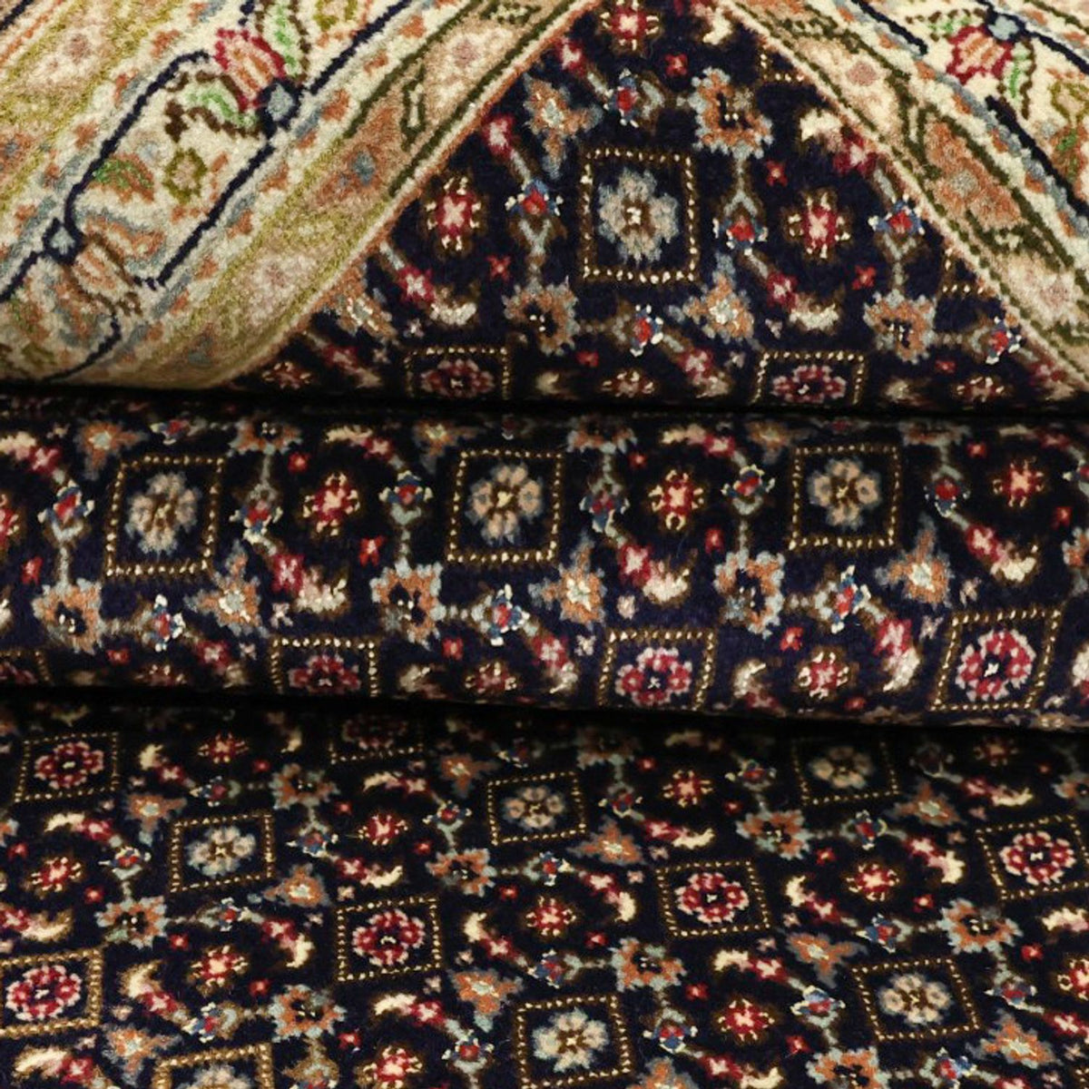 Persisk tæppe - Tabriz - Royal - Royal - 194 x 153 cm - mørk beige