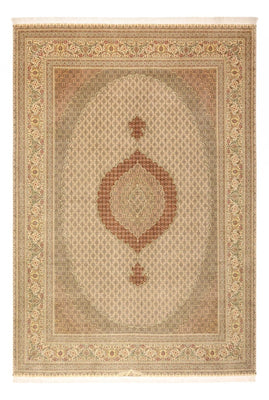 Persisk tæppe - Tabriz - Royal - Royal - 357 x 248 cm - lys beige