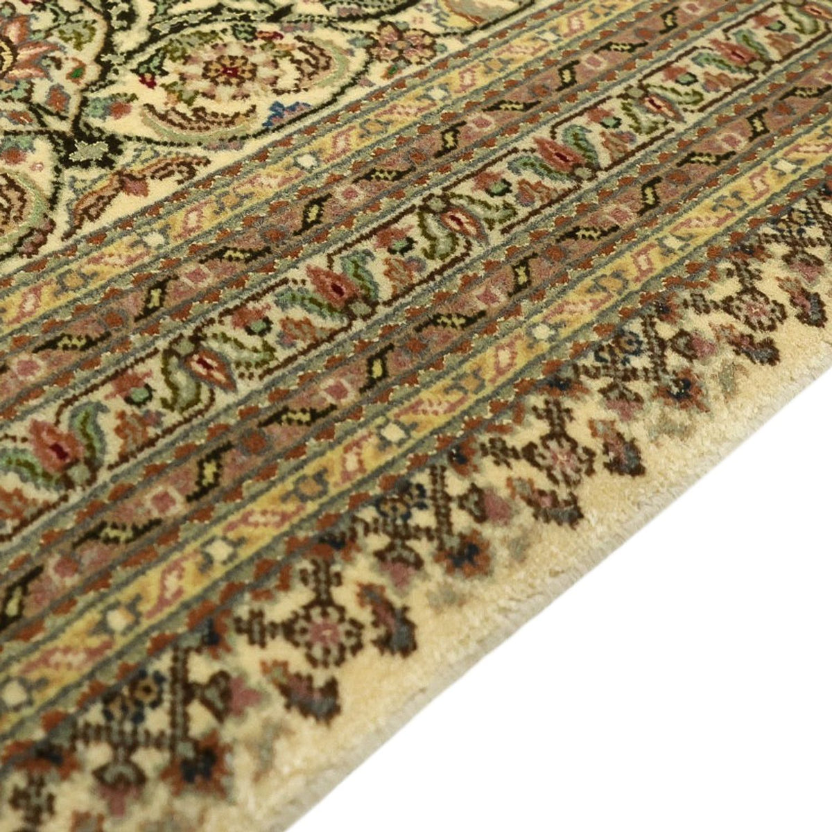 Persisk tæppe - Tabriz - Royal - Royal - 357 x 248 cm - lys beige