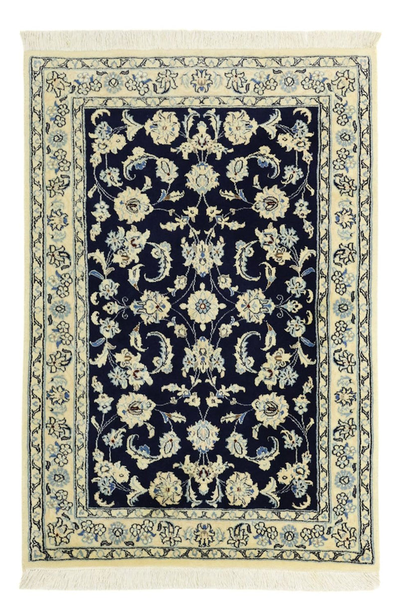 Persisk tæppe - Nain - Royal - Royal - 114 x 78 cm - mørkeblå