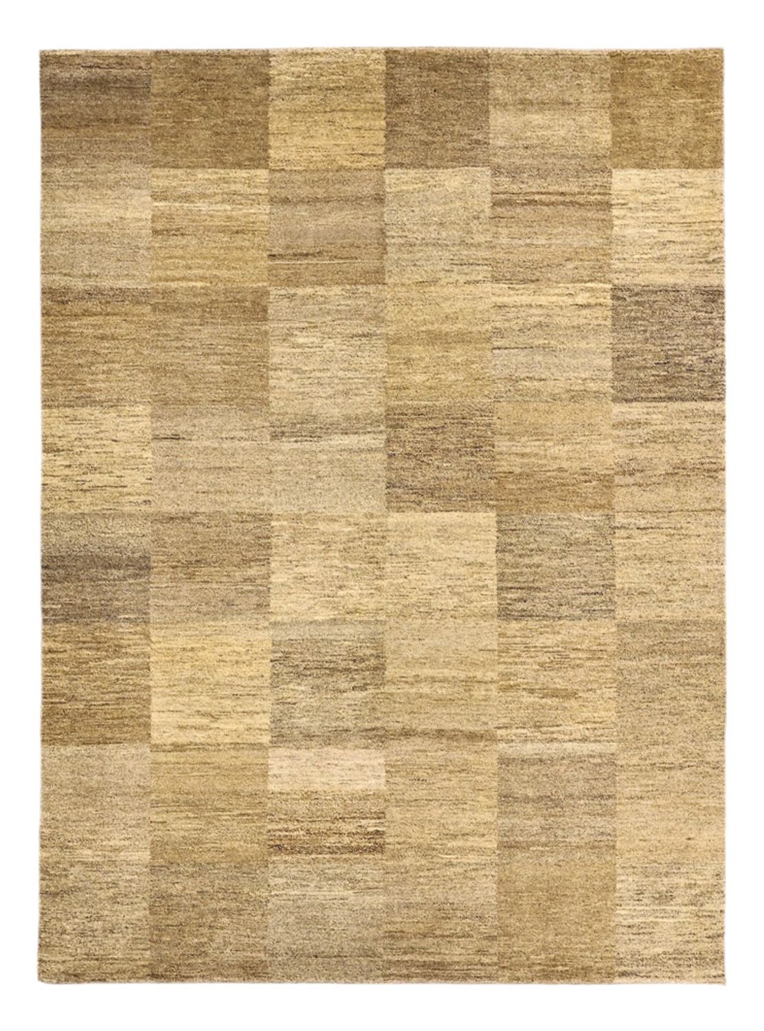 Gabbeh Tæppe - Loribaft Persisk - 231 x 173 cm - mørk beige