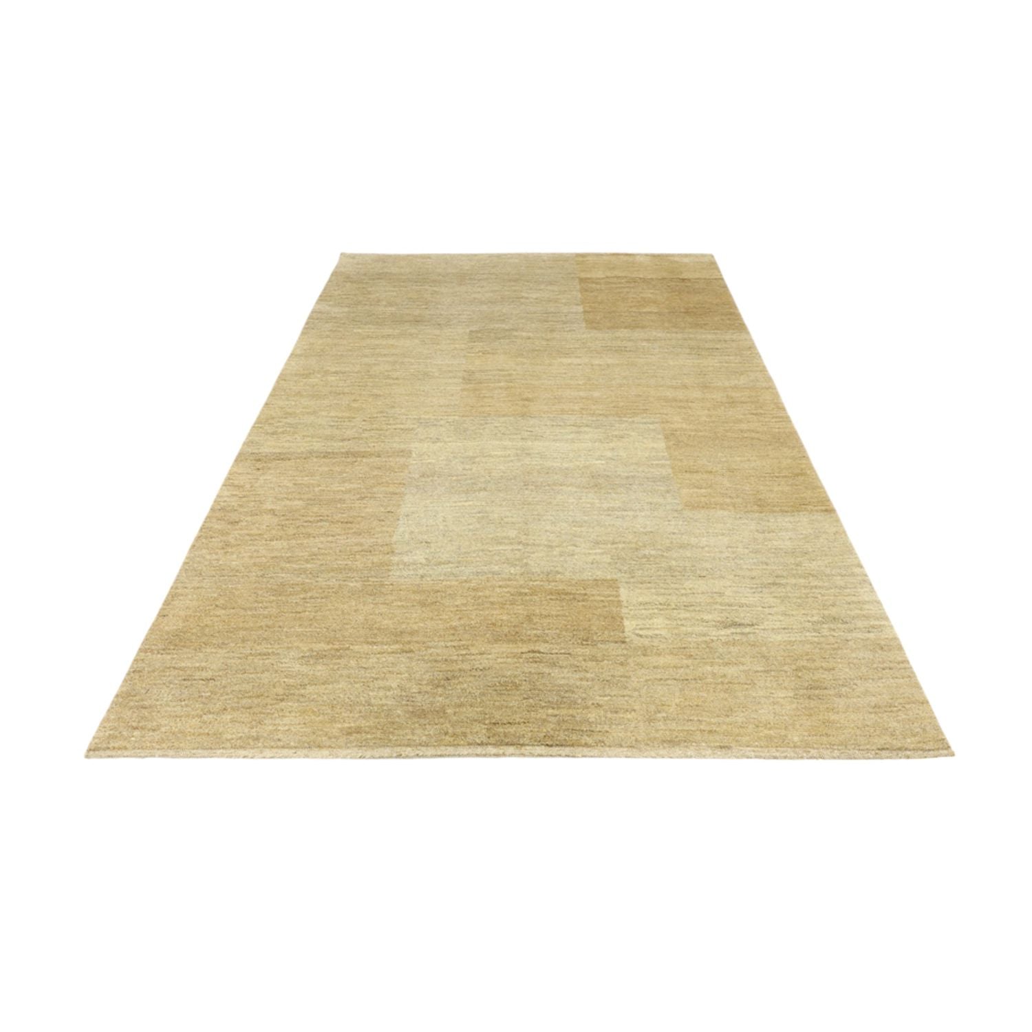 Gabbeh Tæppe - Loribaft Persisk - 226 x 164 cm - mørk beige