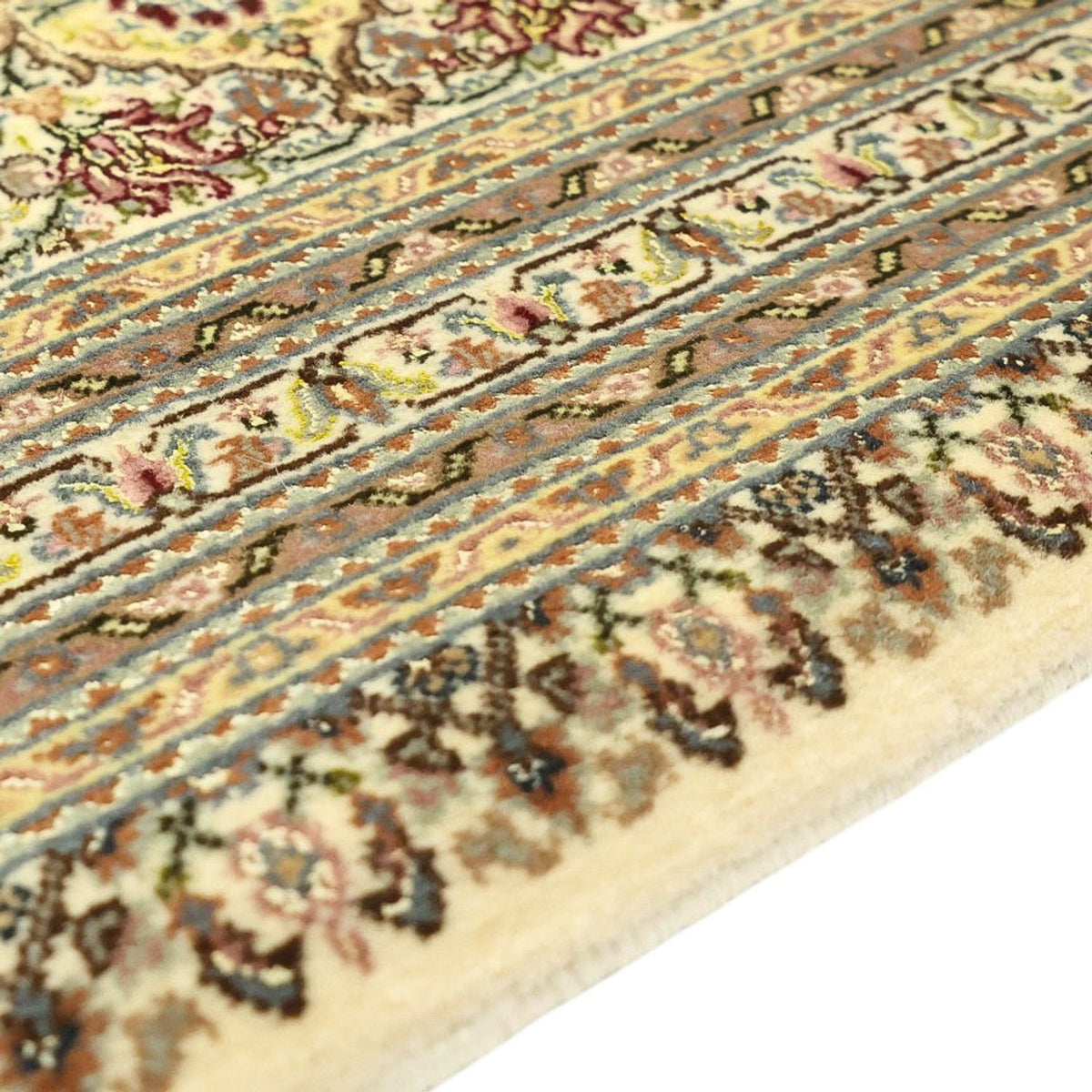 Persisk tæppe - Tabriz - Royal - Royal - 351 x 250 cm - mørk beige