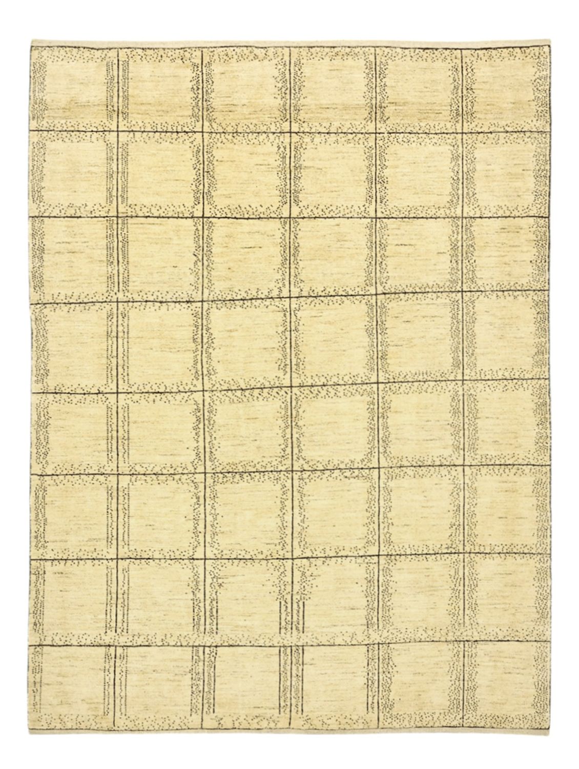 Gabbeh Tæppe - Loribaft Persisk - 283 x 221 cm - beige