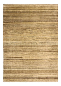Gabbeh Tæppe - Loribaft Persisk - 281 x 201 cm - mørk beige