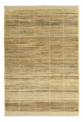 Gabbeh Tæppe - Loribaft Persisk - 141 x 104 cm - beige