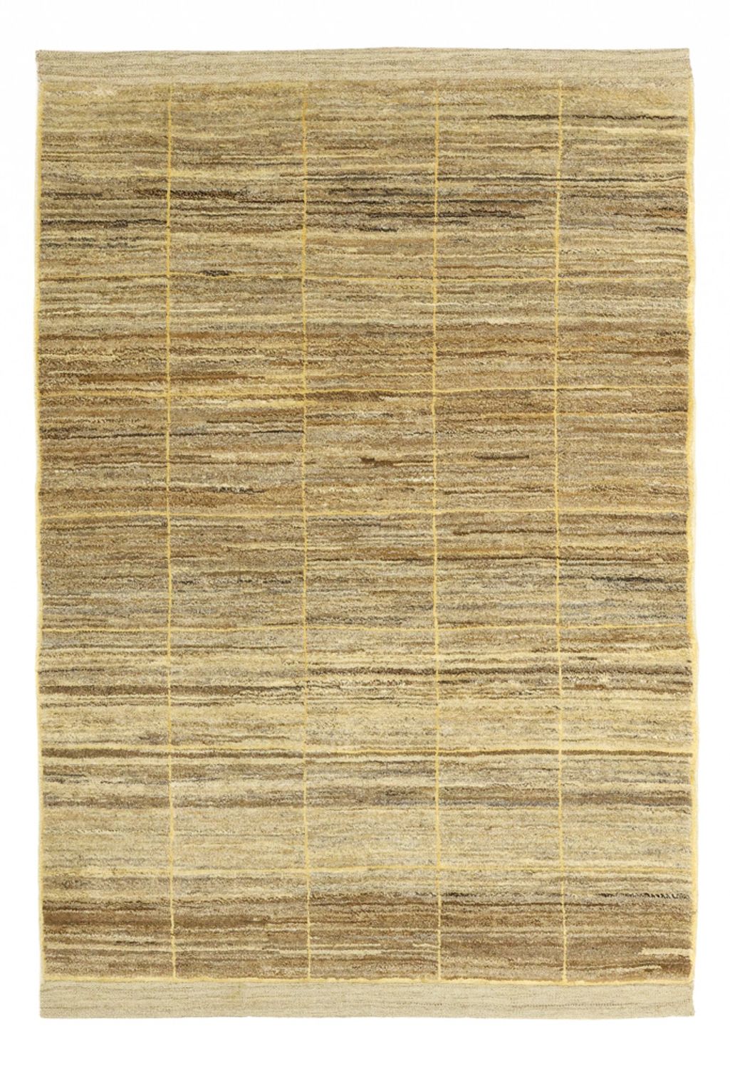 Gabbeh Tæppe - Loribaft Persisk - 141 x 104 cm - beige