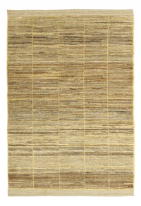 Gabbeh Tæppe - Loribaft Persisk - 141 x 104 cm - beige