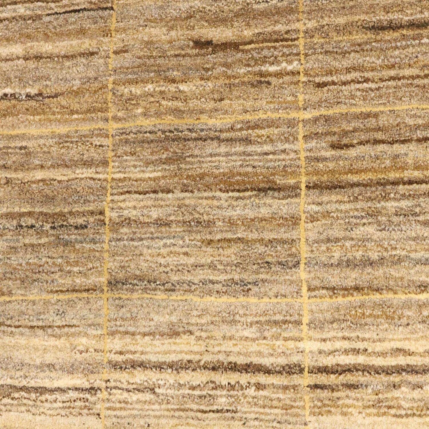 Gabbeh Tæppe - Loribaft Persisk - 141 x 104 cm - beige