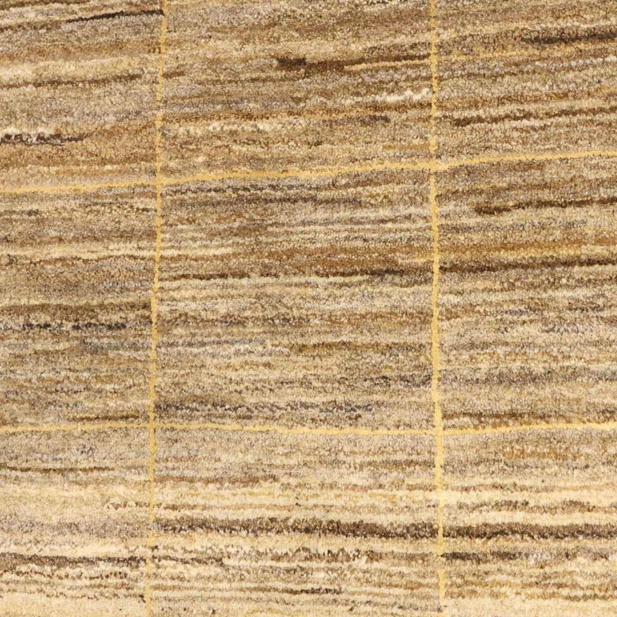Gabbeh Tæppe - Loribaft Persisk - 141 x 104 cm - beige