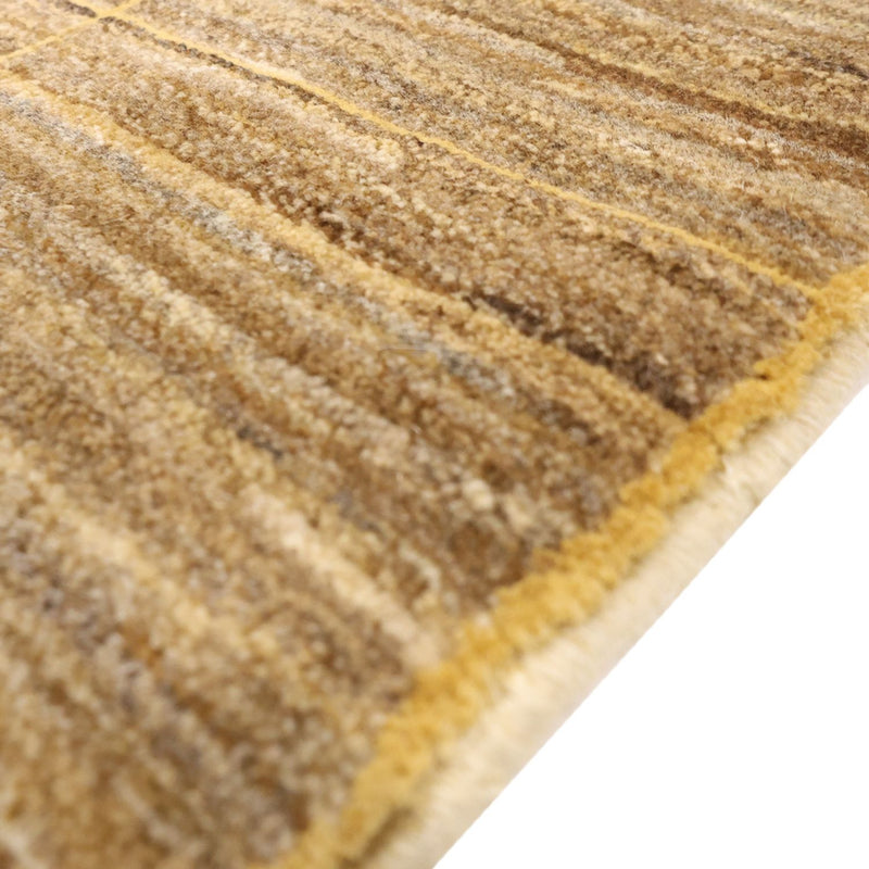 Gabbeh Tæppe - Loribaft Persisk - 141 x 104 cm - beige