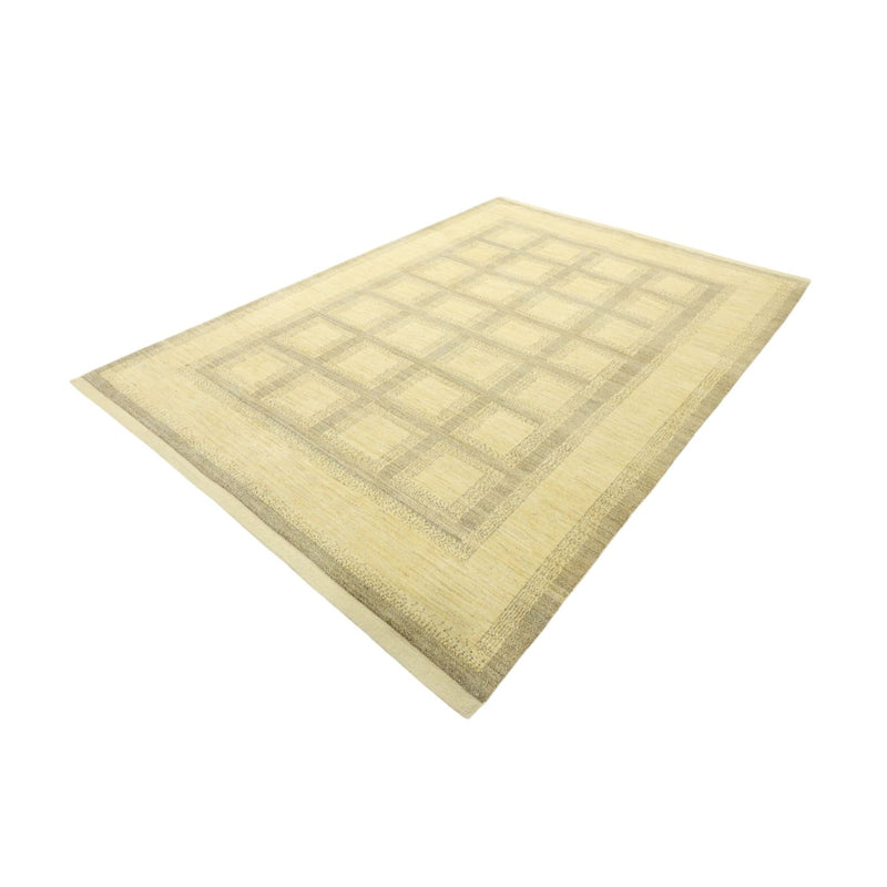 Gabbeh Tæppe - Loribaft Persisk - 277 x 199 cm - lys beige