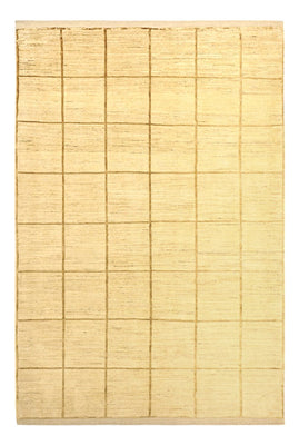 Gabbeh Tæppe - Loribaft Persisk - 237 x 168 cm - lys beige