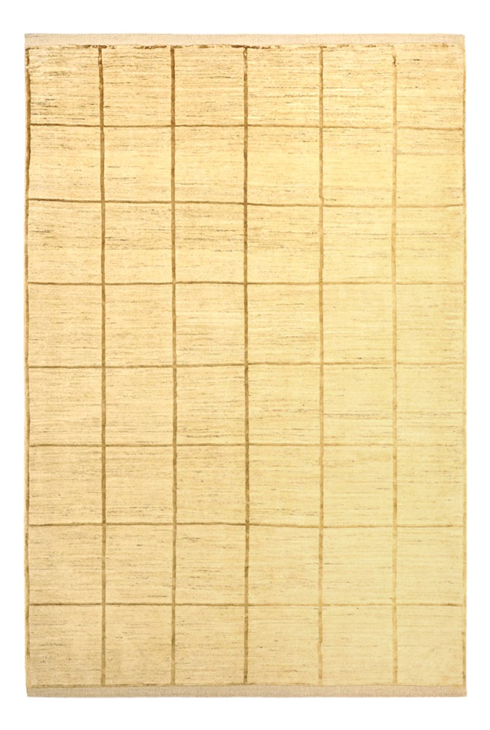 Gabbeh Tæppe - Loribaft Persisk - 237 x 168 cm - lys beige