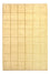 Gabbeh Tæppe - Loribaft Persisk - 237 x 168 cm - lys beige