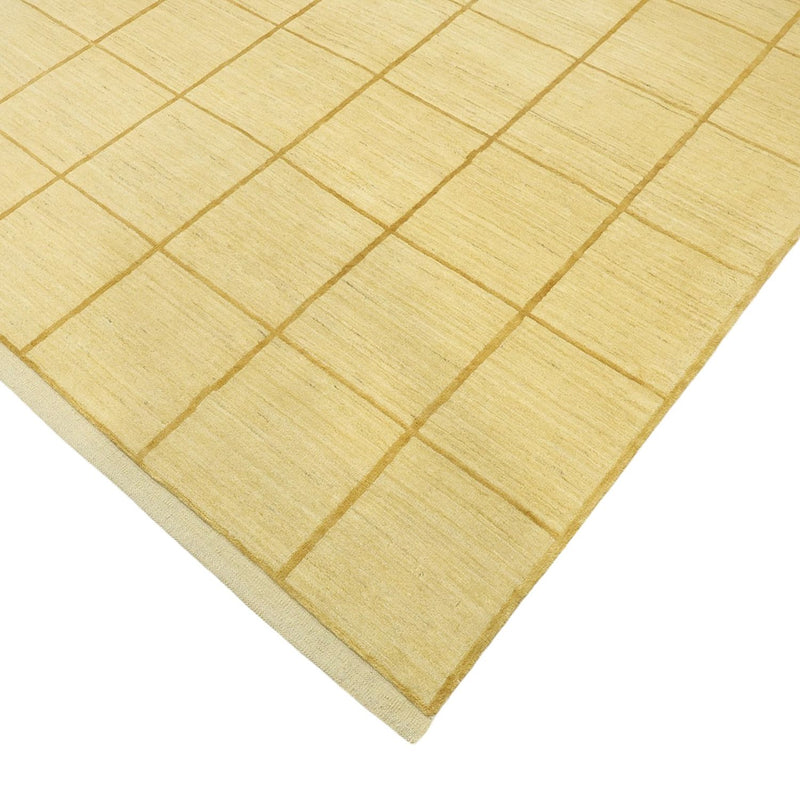 Gabbeh Tæppe - Loribaft Persisk - 237 x 168 cm - lys beige