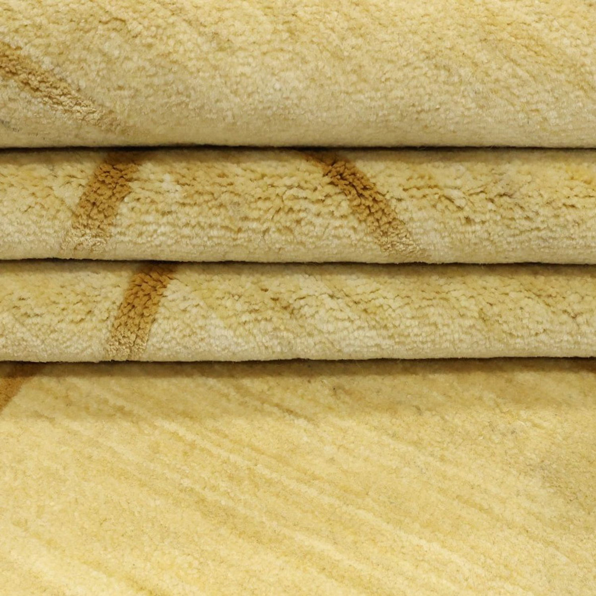 Gabbeh Tæppe - Loribaft Persisk - 237 x 168 cm - lys beige